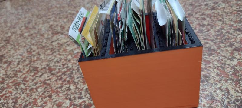 Seed organizer