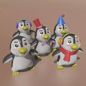 5 Cute Penguins