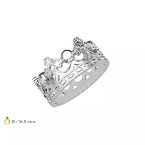 N097 Crown woman wedding ring