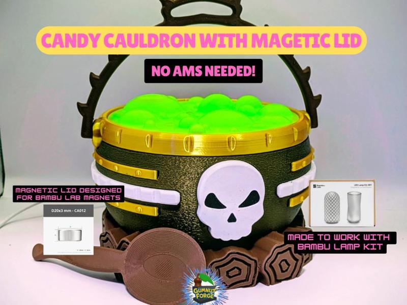 Halloween Candy Cauldron 