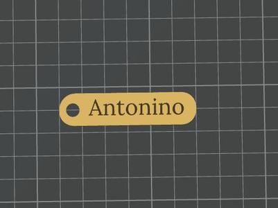 Keychain "Antonino"