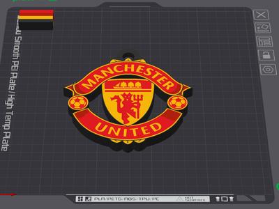 MANCHESTER UNITED KEYCHAIN