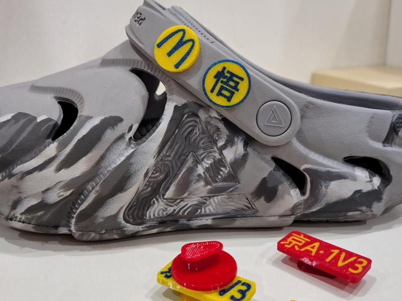 Peak TAICHI Kunpeng Crocs-style Shoe Decorative Buckles, McDonald's, Wukong