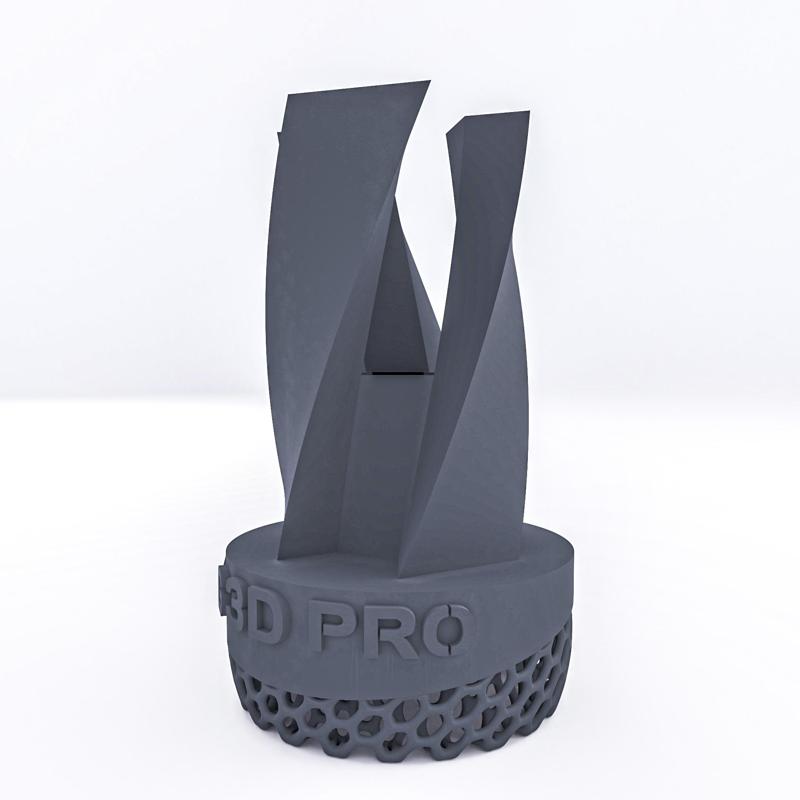 PLA-CF Carbone / Carbon Trophy - PLA-CF G3D PRO