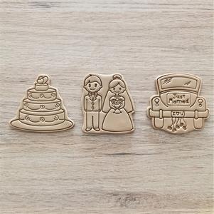 Marriage cookie cutters