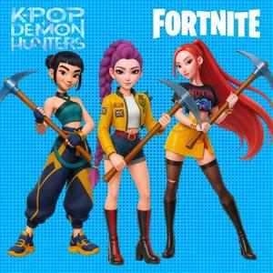 fortnite kpop demon hunters mira rumi zoey