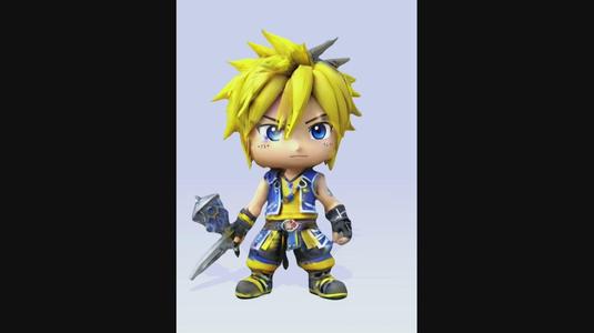 Final Fantasy X - Tidus / Action Figure / STL