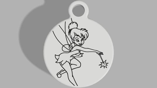 Tinker Bell Keyring