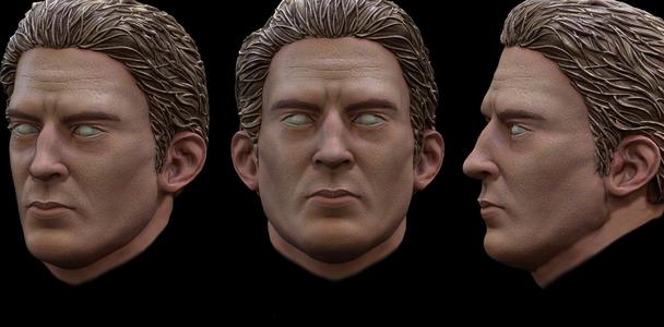 Headsculpt-Steve Rogers