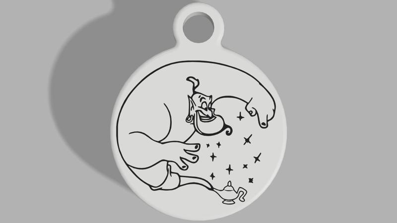 Genie Keyring