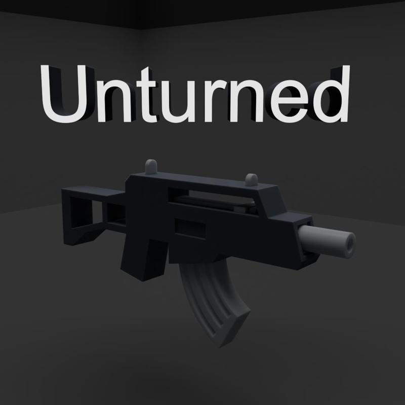 Unturned Nightraider replica - G36 low poly