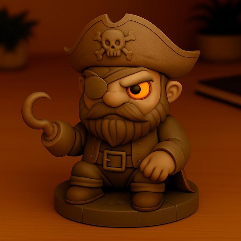 Barbaniebla - Chibi Pirate Pirate Corsair of the Cursed Tides
