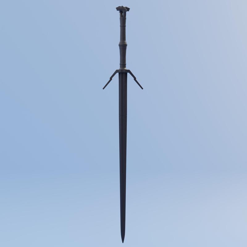 The witcher Silver Sword Full Size