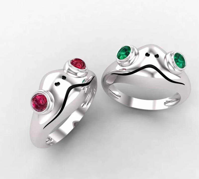 Frog ring  two version
