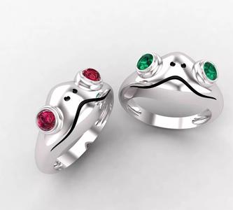 Frog ring  two version