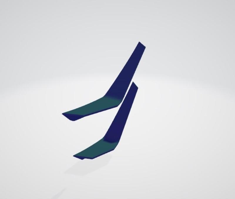 BMW4 F32 Front wing Left side