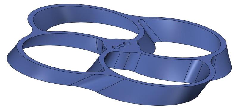 Drone fan 4 wing toroidal  Ø63 DJI cinec