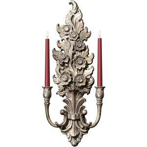 Antique Tall Sconce Classic Style Wall Lamp Sconce Candlestick 3D model