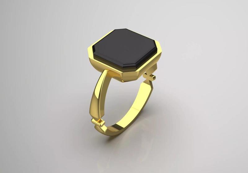 stone man ring mr0091