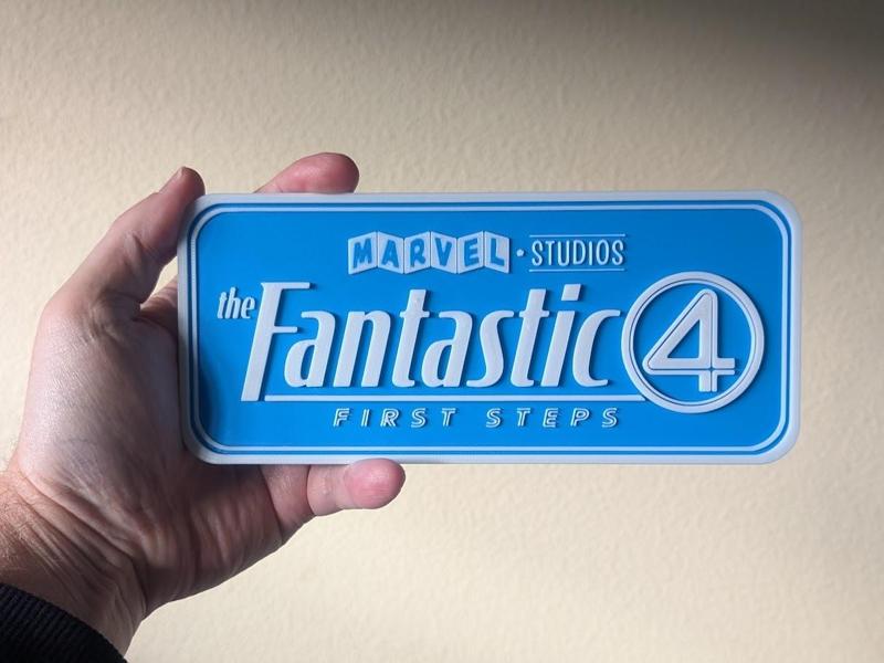 The Fantastic Four - First Steps Film Logo