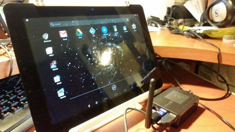 LCD touchscreen stand