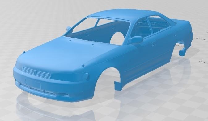 Toyota Mark II (X90) 1992 Printable Body Car