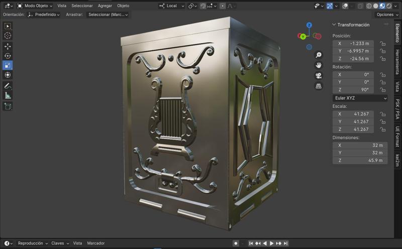 Pandora's Box "Saint Seiya" (Silver Saints Athena) concept finished (note: It has no symbols only Template)