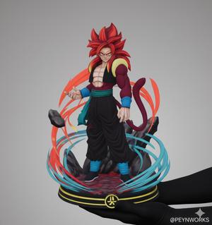 Gogeta Super Saiyan 4 - Dragon Ball - 3D Print Model