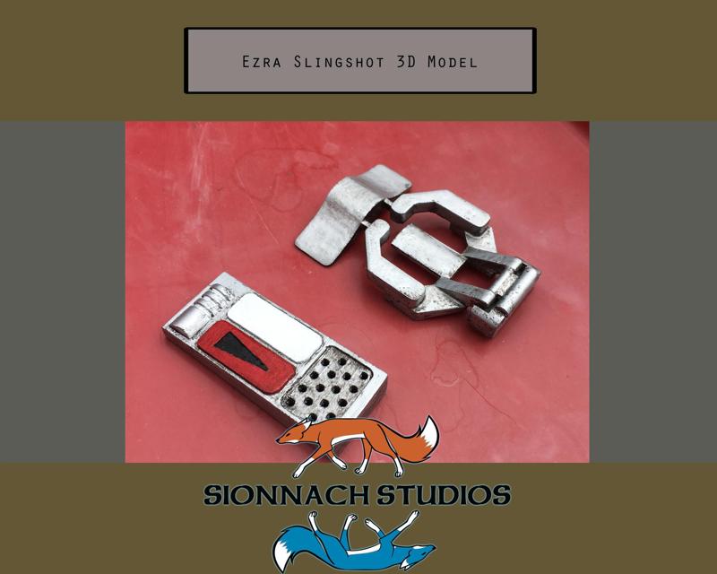 Ezra Bridger Star Wars Rebels - Prop Energy Slinghsot and Communicator