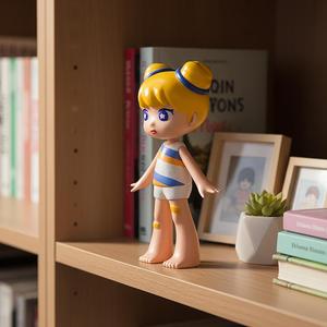 Pop Mart Style Cute Girl Toy
