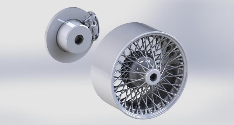 1/24 Morgan rims for Tamiya