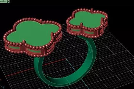 van cleef rings stone