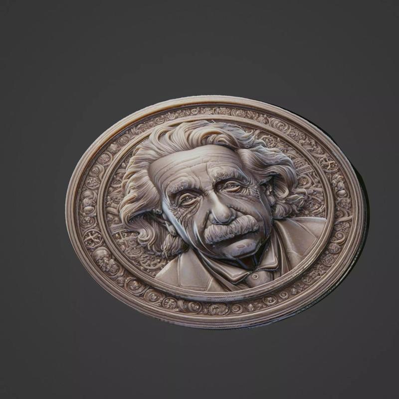 Albert Einstein Medallion