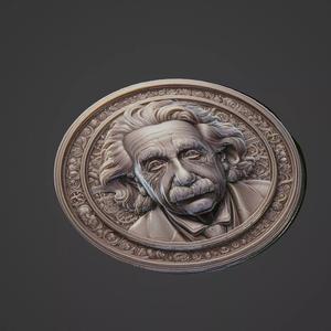 Albert Einstein Medallion