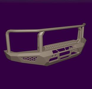 79 SERIES LANDCRUISER BULLBAR 3D STL PRINT