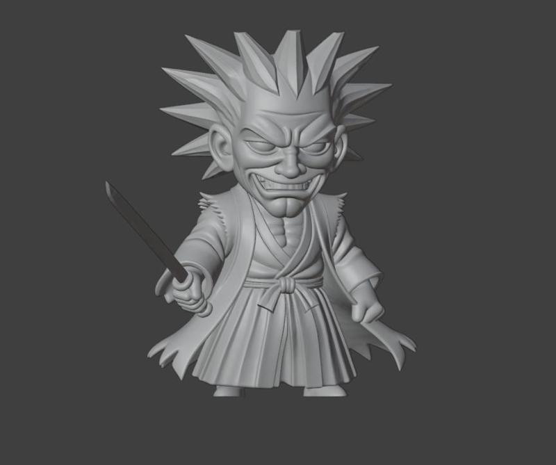 Kenpachi Zaraki Miniature