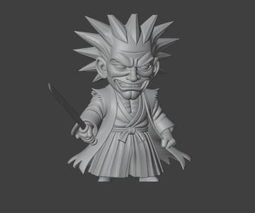 Kenpachi Zaraki Miniature