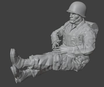 6 Paratroopers USA WW2 1/35th