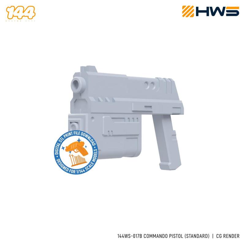 144WS-017B Beam Commando (Standard). Custom Option Parts for High Grade Model Kits.