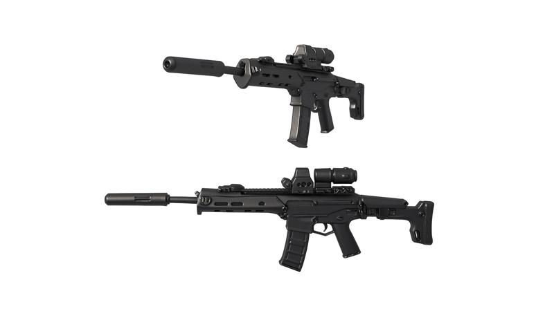 Bushmaster ACR Rifle  / gun / gun stl / rifle / rifle stl / sniper rifle