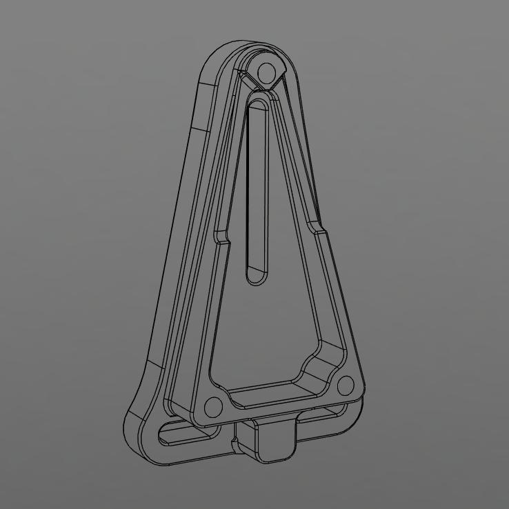 True North Concepts ”The DAB” 6 Degree Safariland Offset Spacer
