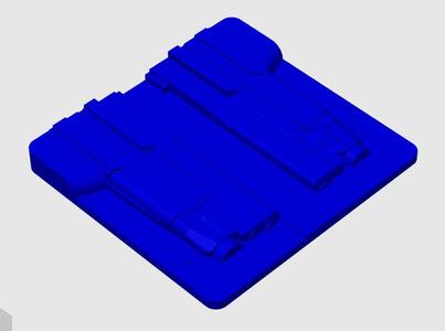 Glock 19 + TLR-7 Holster Mold