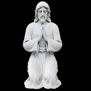 Jesus in Solemn Prayer STL Model