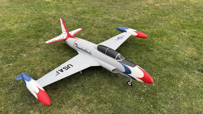 RC T33 Shooting Star 90mm EDF Impeller Jet 1/6 scale
