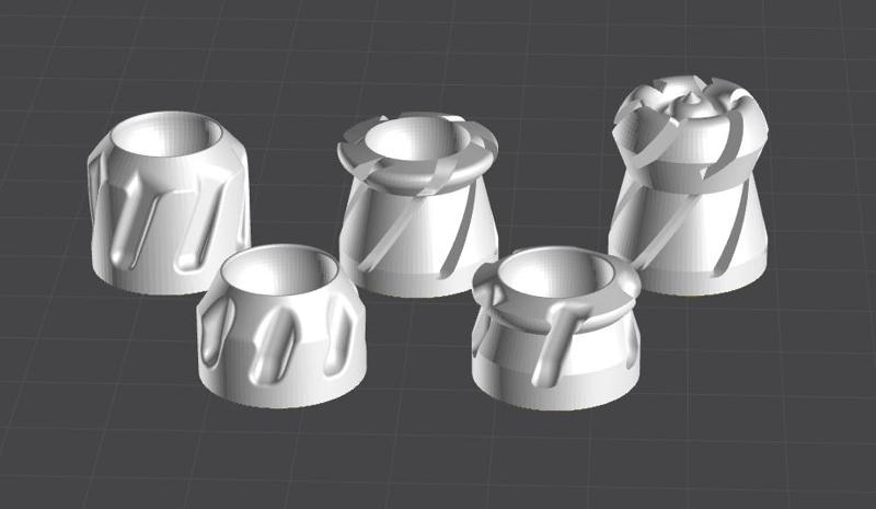 complete pack 5 slug 18mm