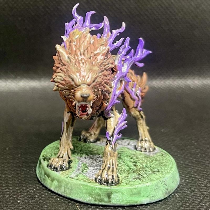 32mm Heroic Beast – Blighted Direwolf
