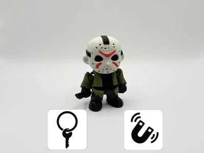 Jason Voorhees Flexi! (Flexi, Magnet, and Keychain version!) | Friday the 13th