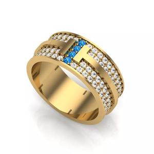 T ring tiffany printable 3D print model