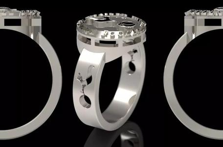 T H F C star wars force awakens ring