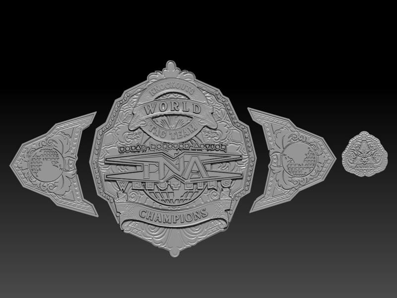 Championship Belt Factory -(Variation 2)– Boxing & Wrestling STL Collection
